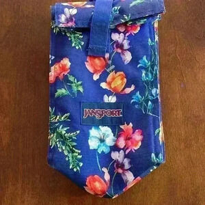 JANSPORT fold over top, Velcro lunch tote